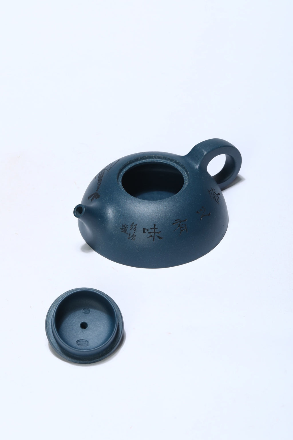 国大师顾绍培·董健合作精品《半月壶》收藏级作品家藏极品绿泥·220cc