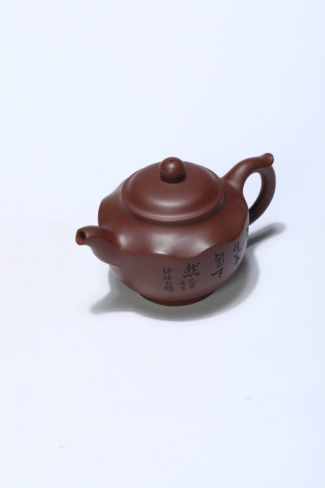 限量款，国大师顾绍培·董健合作精品《荷叶圆壶》入册款 家藏极品清水泥·400cc