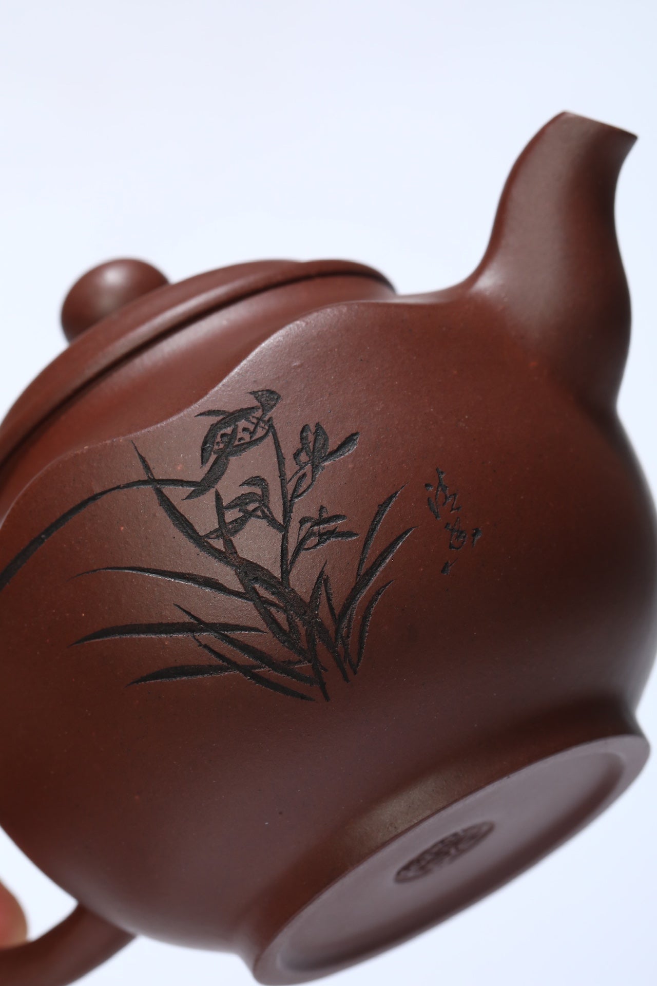 限量款，国大师顾绍培·董健合作精品《荷叶圆壶》入册款 家藏极品清水泥·400cc