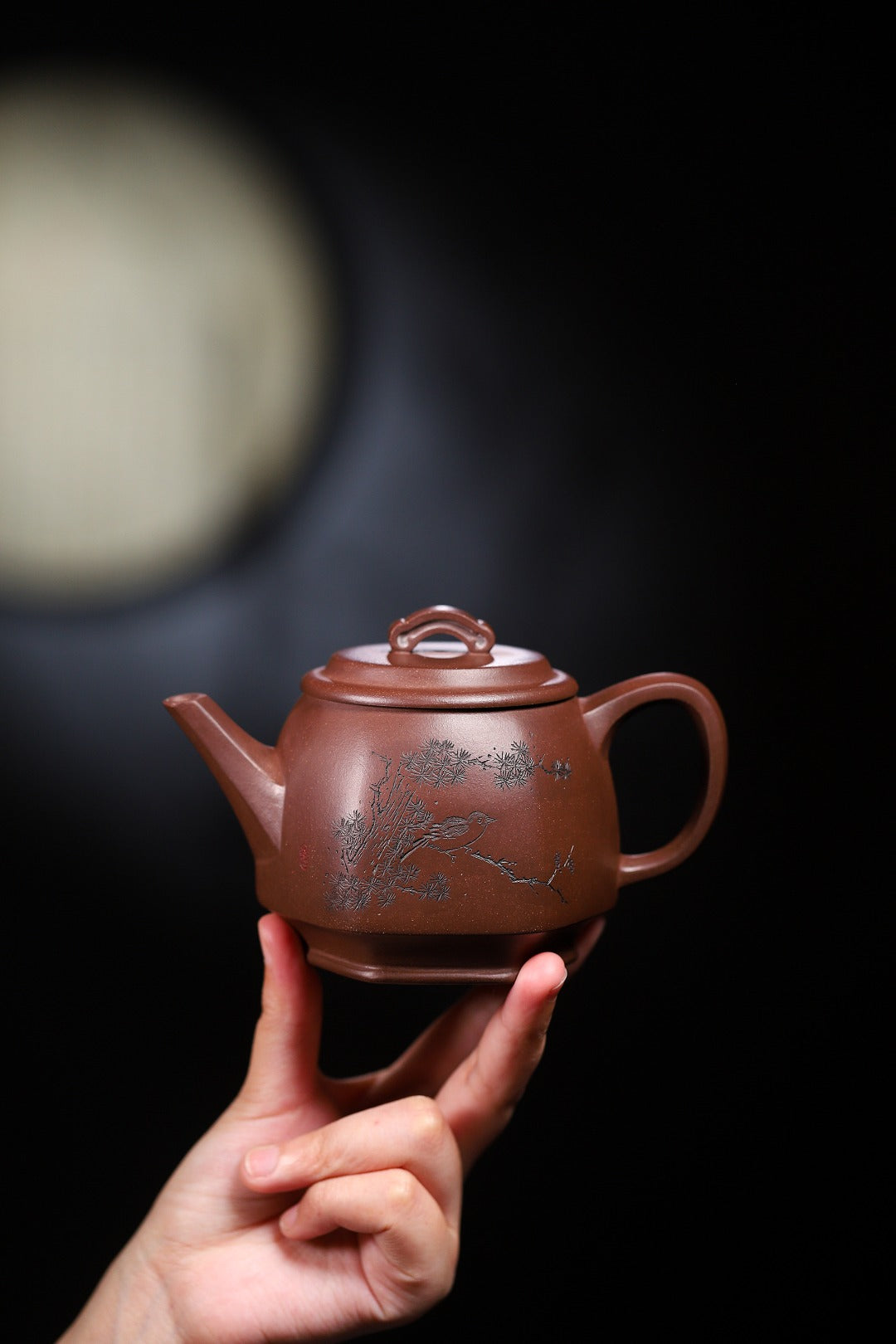 国工精品【云淡风轻】好料好工👍 王老师   工艺美术师 原矿紫泥  270cc