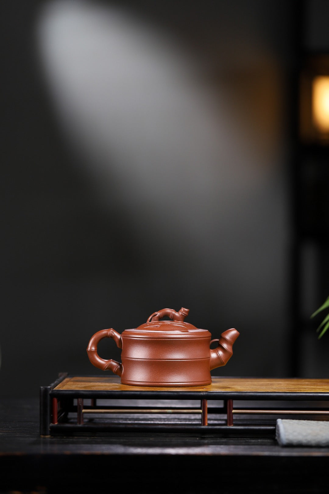 国工精品【竹段】送礼自用两相宜！王老师   工艺美术师  原矿紫泥  270cc