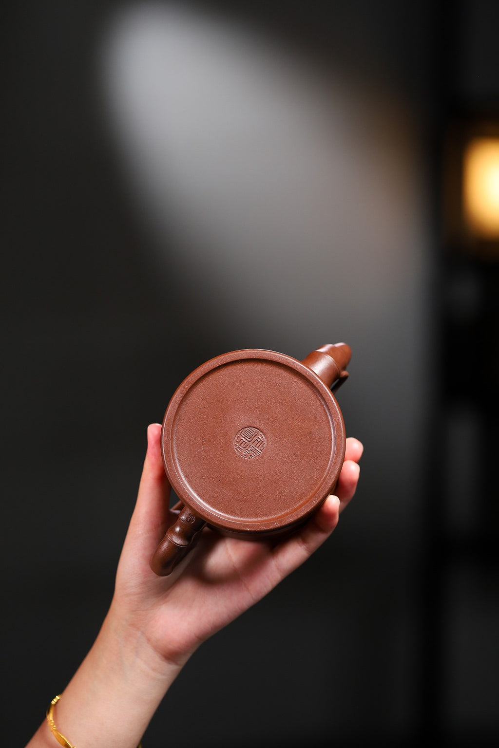 国工精品【竹段】送礼自用两相宜！王老师   工艺美术师  原矿紫泥  270cc