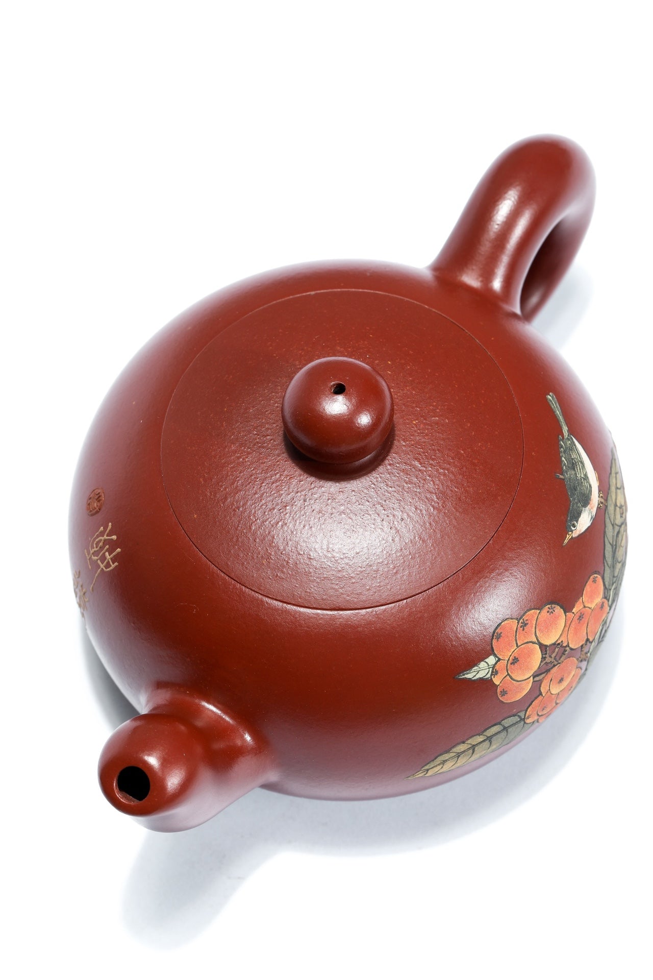 江苏省陶瓷艺术名人·正高刘老师《道洪一粒珠》收藏重器 原矿大红袍·350cc