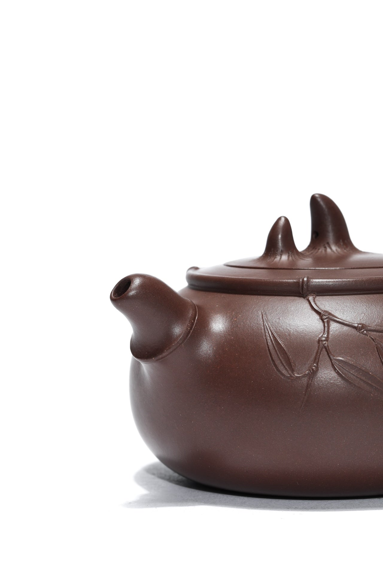 高工精品重器《节节高升》极具收藏佳作 原矿极品老紫泥·400cc 高级工艺美术师·范老师