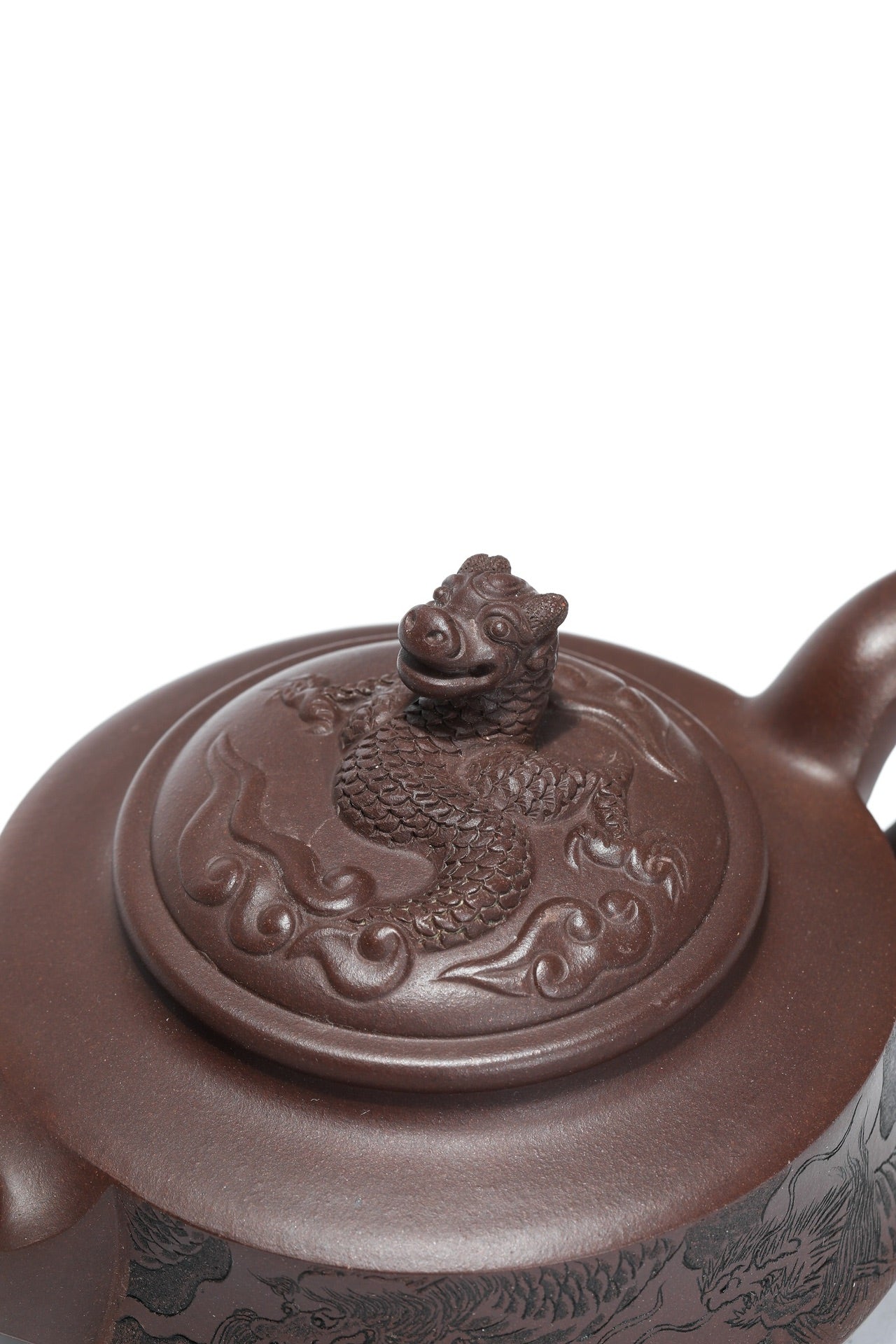 高级工艺美术师·张老师《龙腾四海》收藏重器！极品老紫泥 400cc 高级工艺美术师 张老师