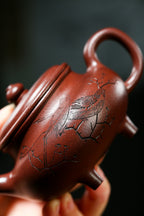 高级工艺美术师·许时娟 亲制【三足泉音壶】原矿臻品 原矿优质老紫泥· 160cc 高级工艺美术师 许时娟