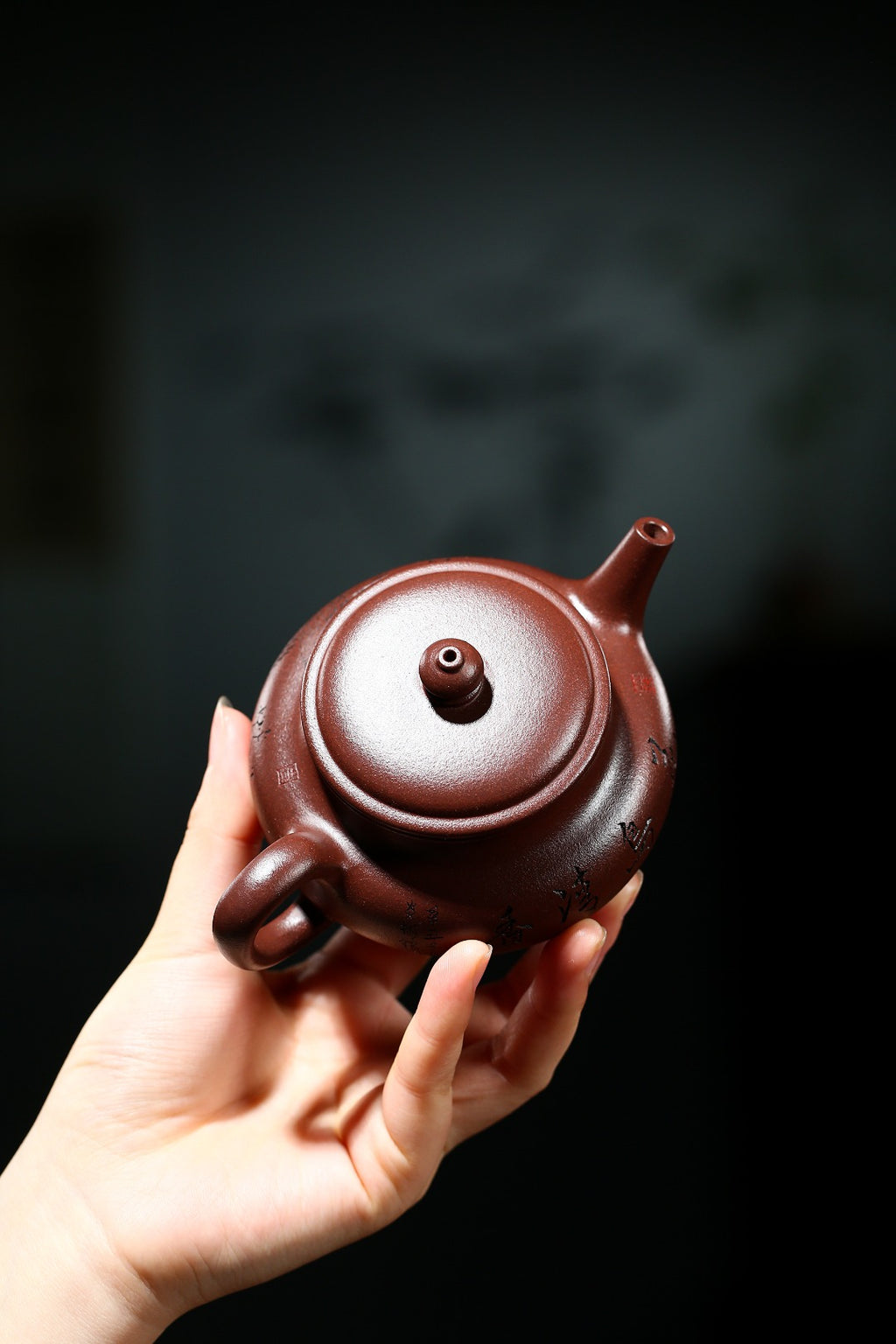 高级工艺美术师·许时娟 亲制【三足泉音壶】原矿臻品 原矿优质老紫泥· 160cc 高级工艺美术师 许时娟