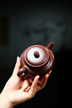 高级工艺美术师·许时娟 亲制【三足泉音壶】原矿臻品 原矿优质老紫泥· 160cc 高级工艺美术师 许时娟