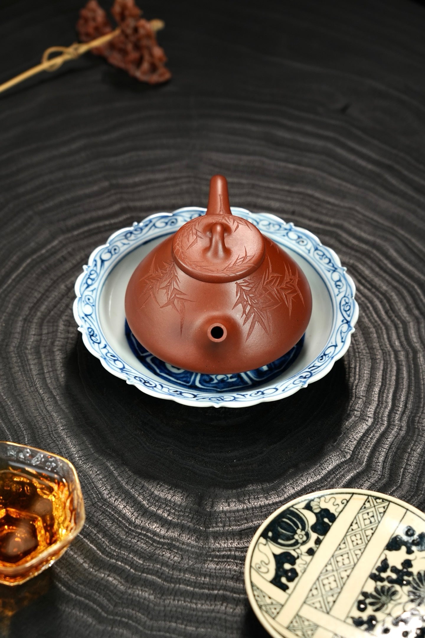 【子冶石瓢】 原矿极品底槽清·200cc·内推孔