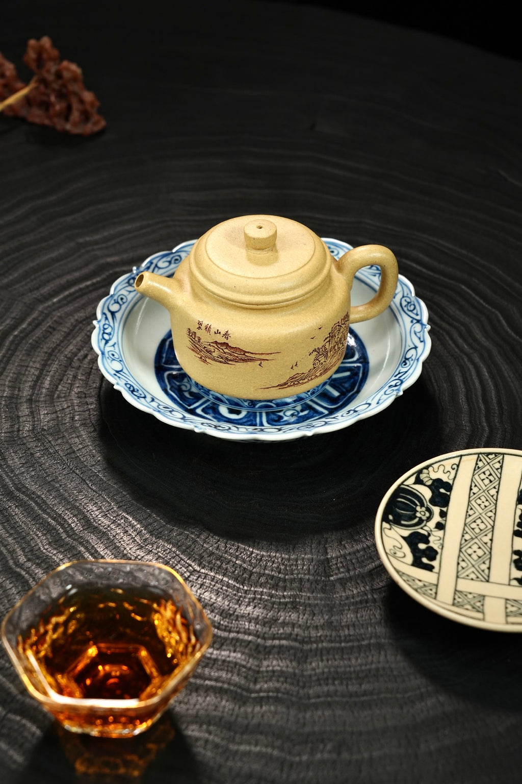 【德钟·经典】 原矿极品本山绿泥·160cc·内推孔