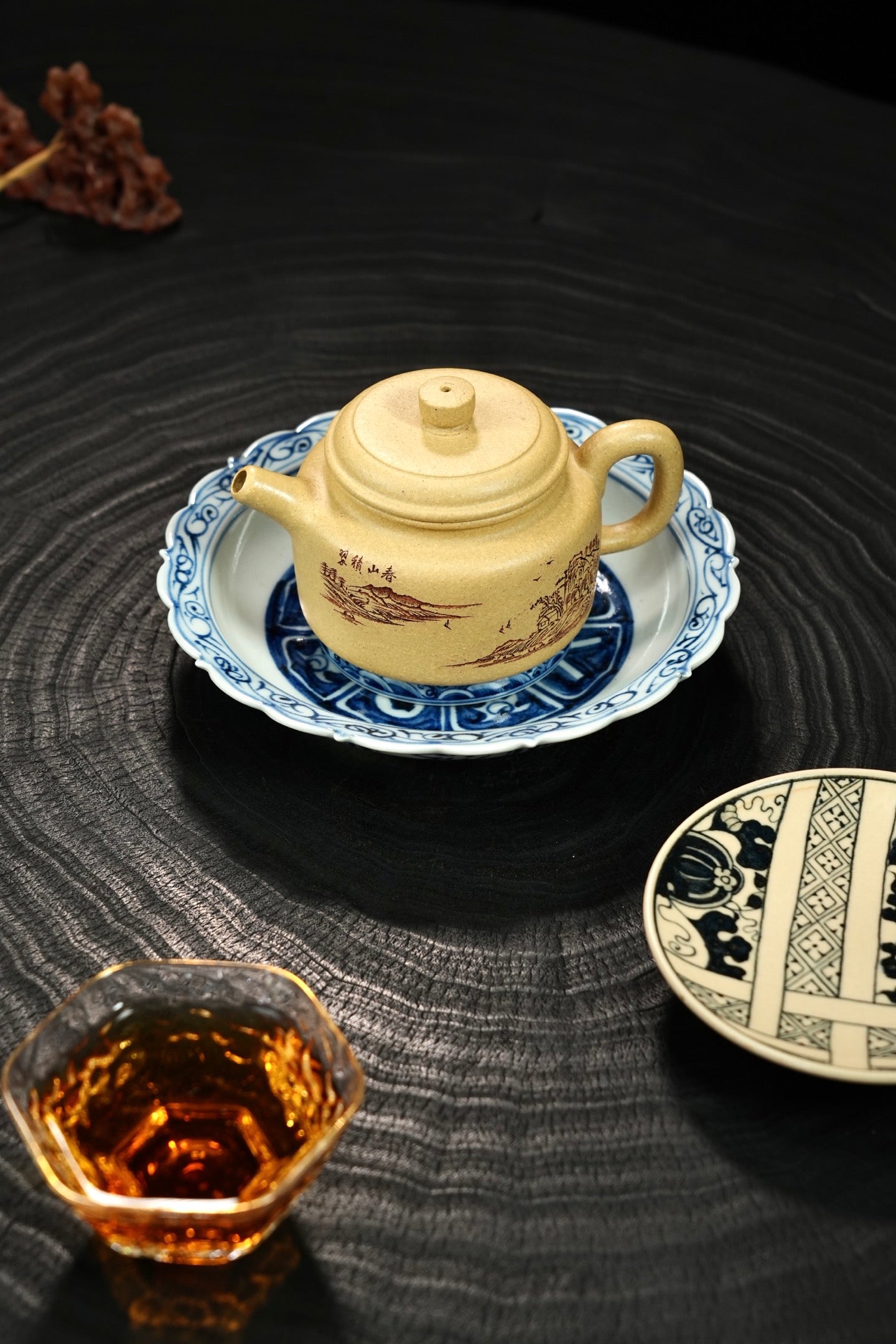 【德钟·经典】 原矿极品本山绿泥·160cc·内推孔