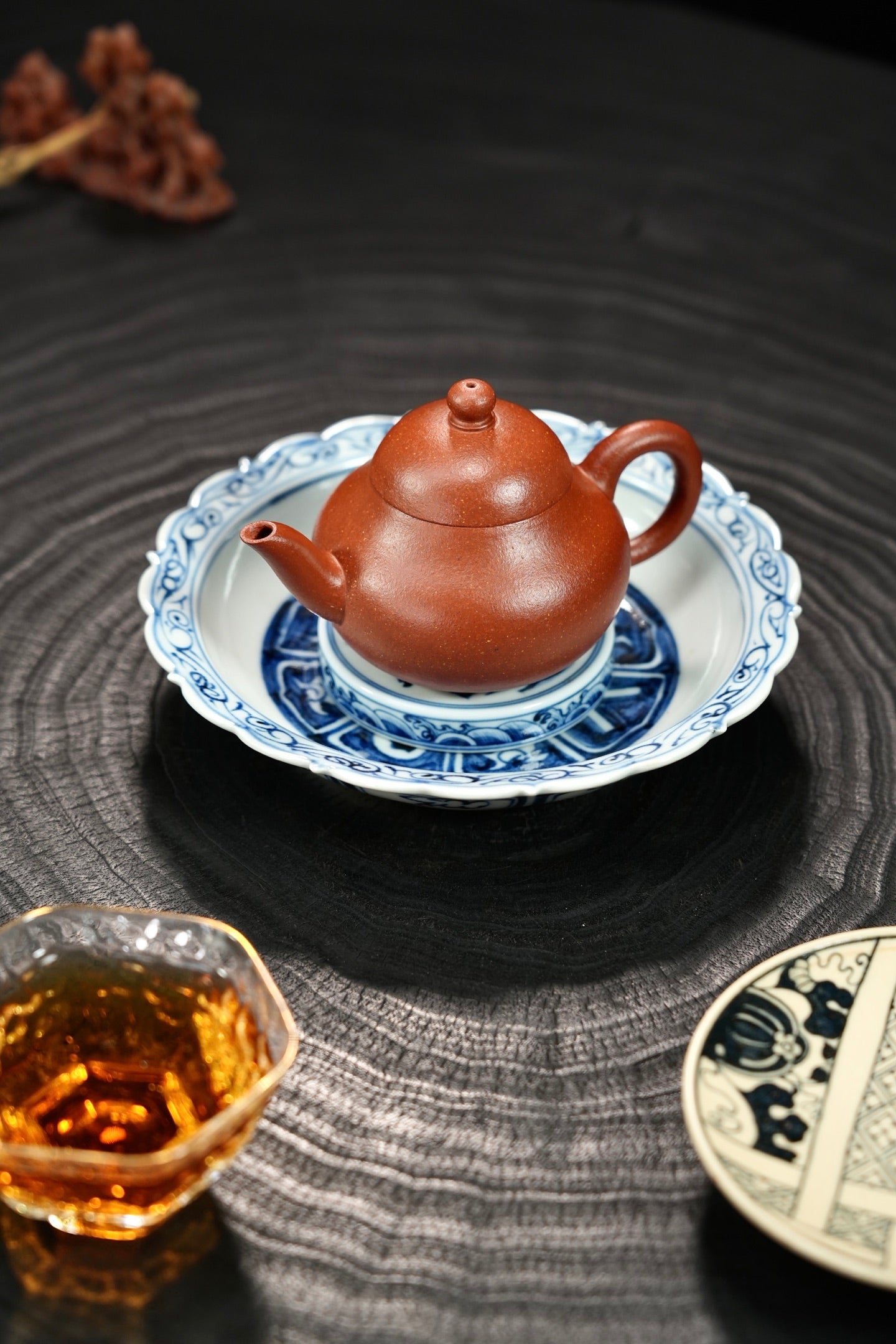 【梨形·摹古】 原矿优质降坡泥·110cc·内推孔