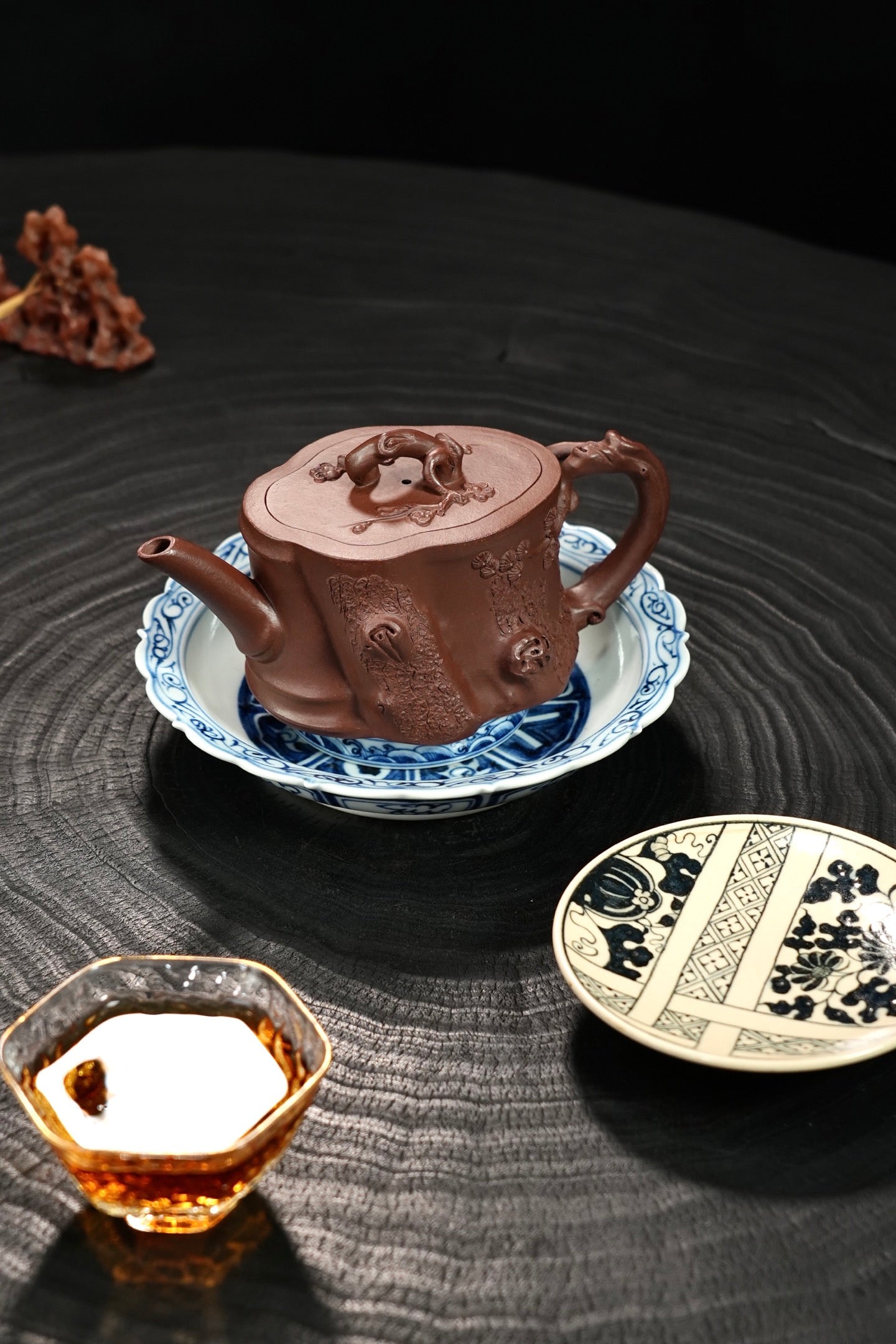 全手工【岁寒·三友】 原矿极品底槽清·200cc·内推孔