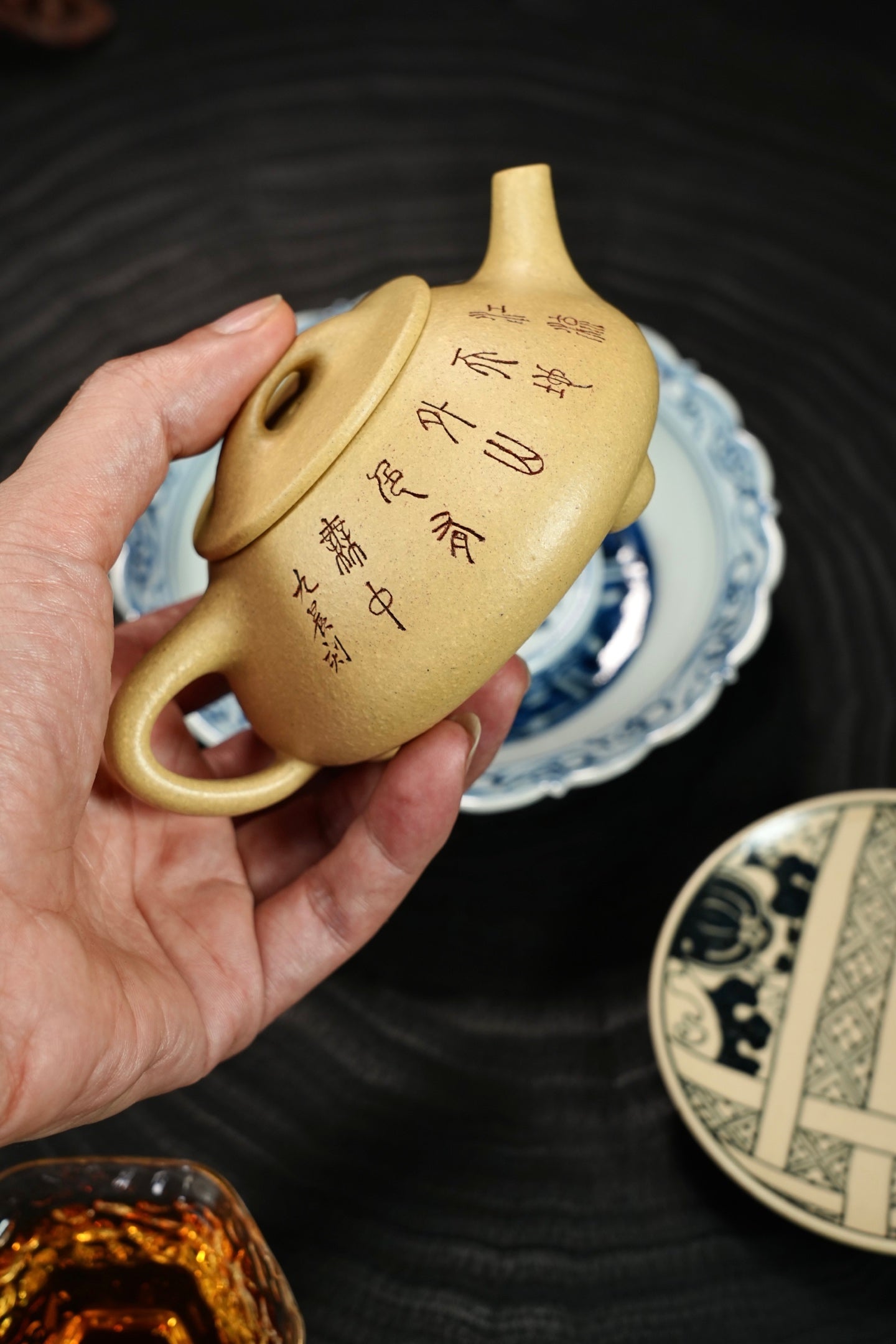 【景舟·石瓢】 原矿极品本山绿·200cc·内推孔
