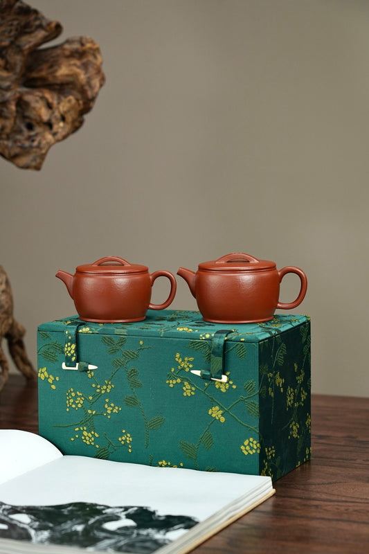 【汉瓦·摹古】 原矿优质朱泥·大号180cc·小号150cc·7孔