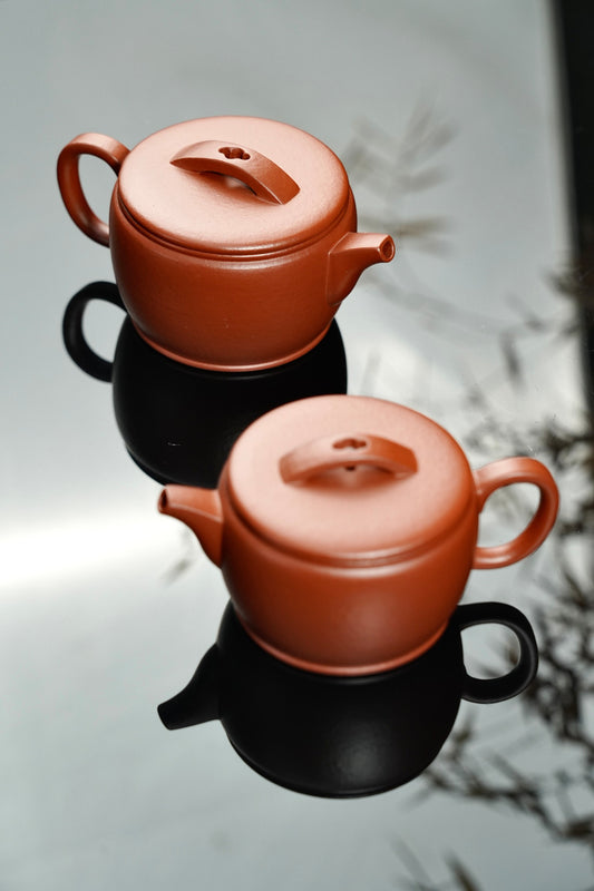 【汉瓦·摹古】 原矿优质朱泥·大号180cc·小号150cc·7孔