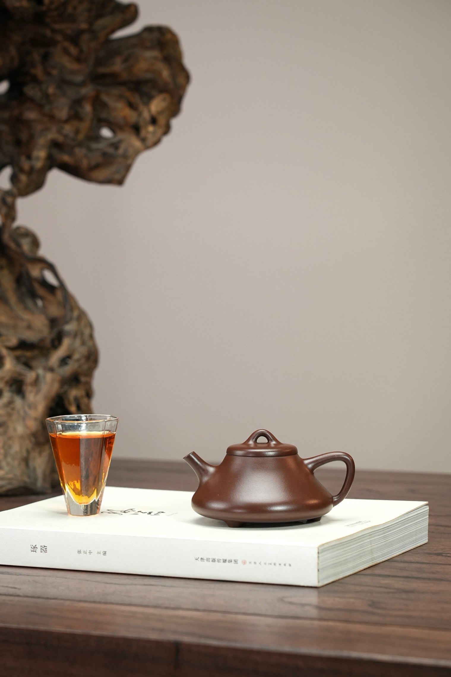 精品👍【础瓢】 原矿极品老紫泥·200cc·14孔