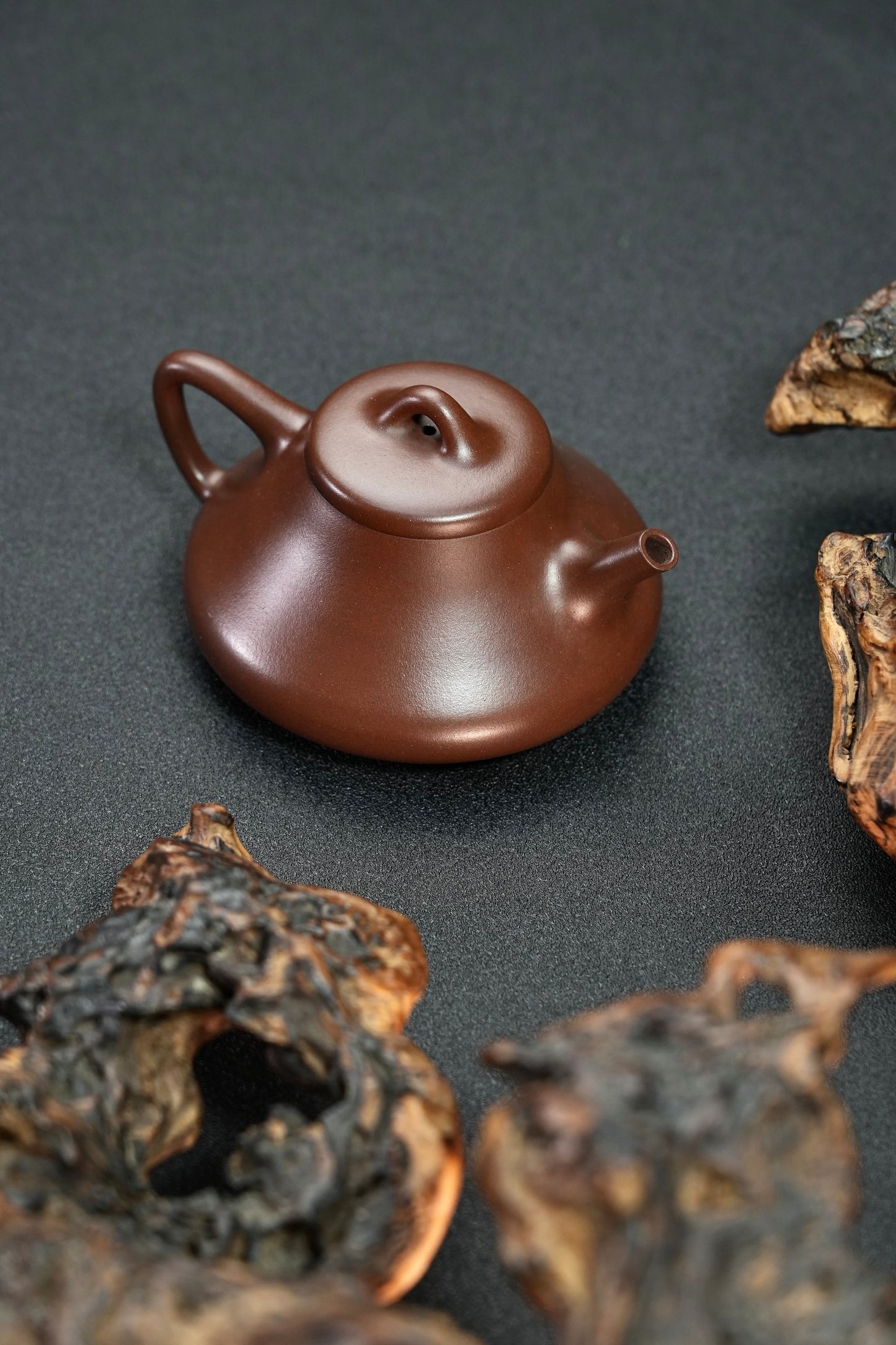 精品👍【础瓢】 原矿极品老紫泥·200cc·14孔