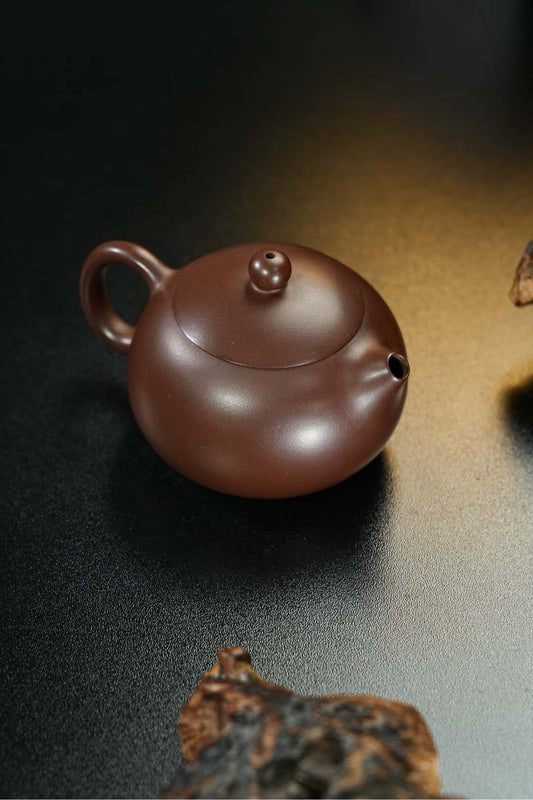 【西施·经典】 原矿极品老紫泥·170cc·内推孔