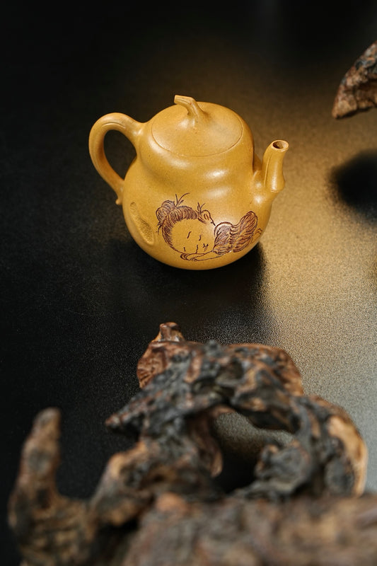 【葫芦·纳福】 原矿极品黄金段·130cc·内推孔