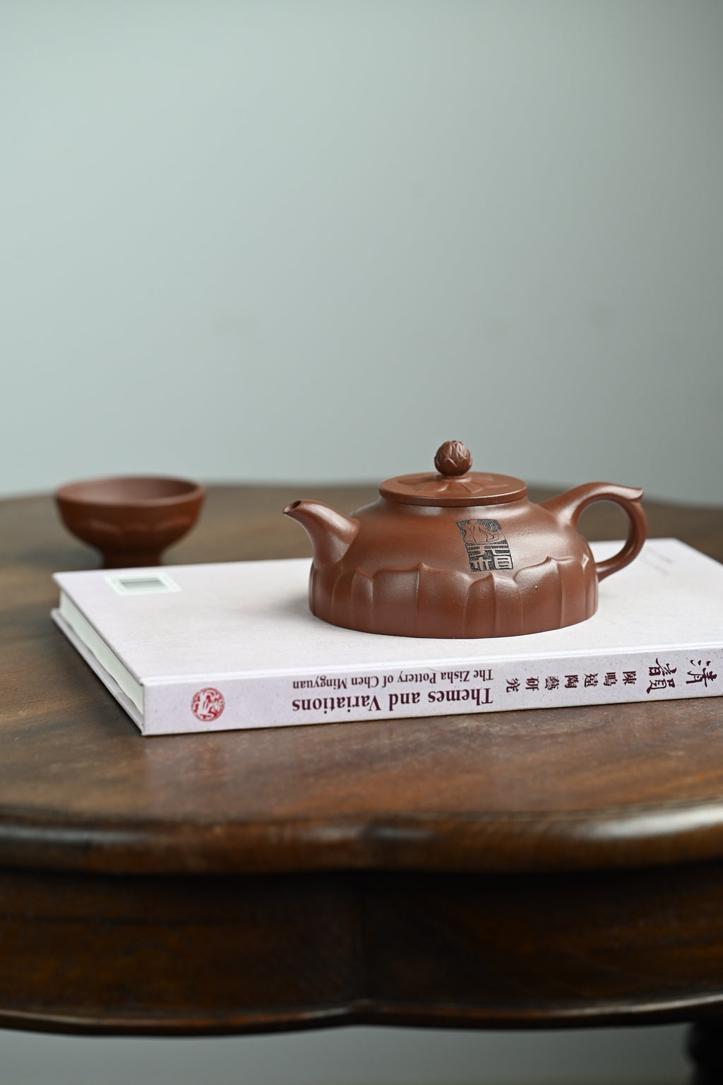 禅莲套组·全手工 高工蒋锡坤作品 /容量300cc/底槽清
