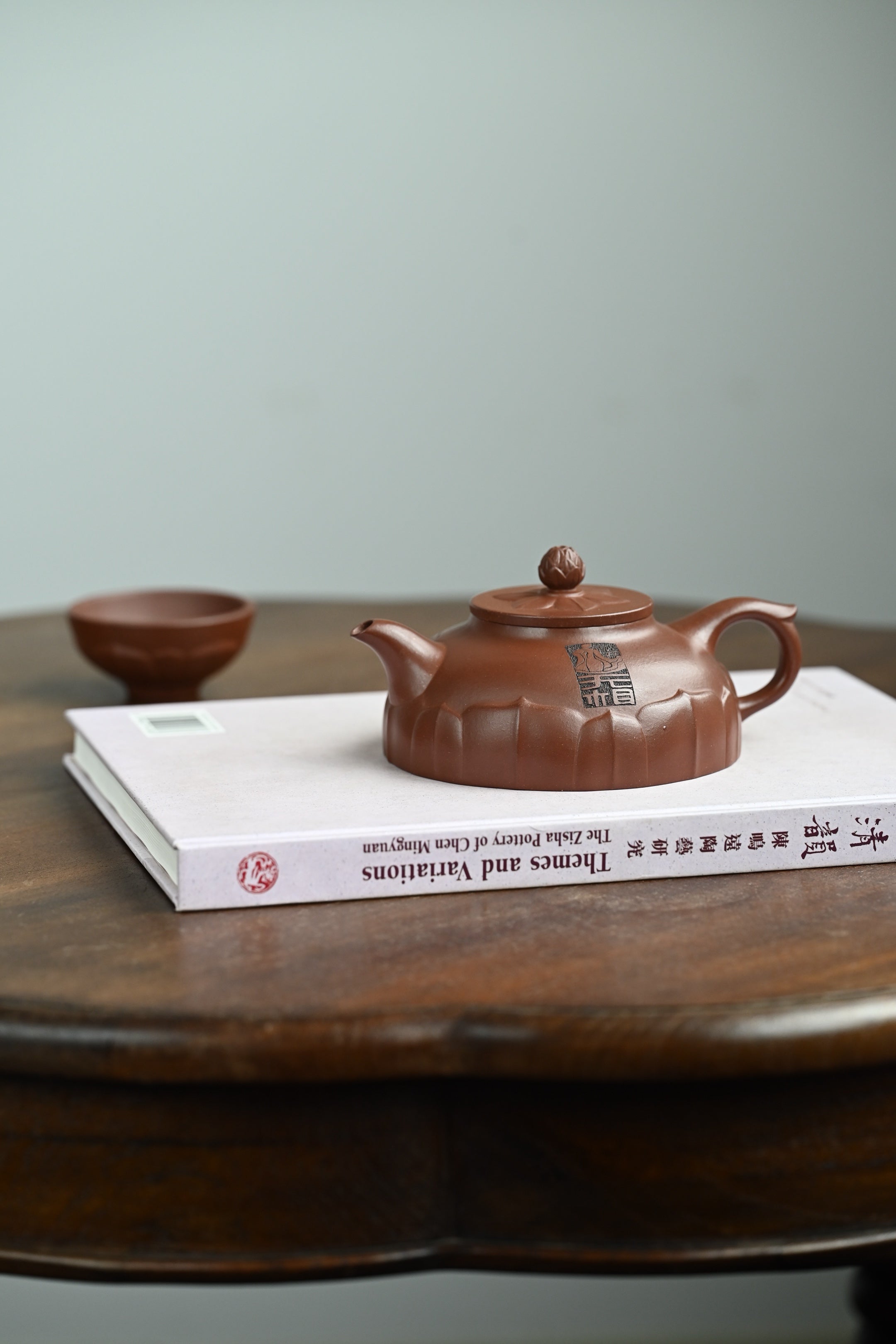 禅莲套组·全手工 高工蒋锡坤作品 /容量300cc/底槽清