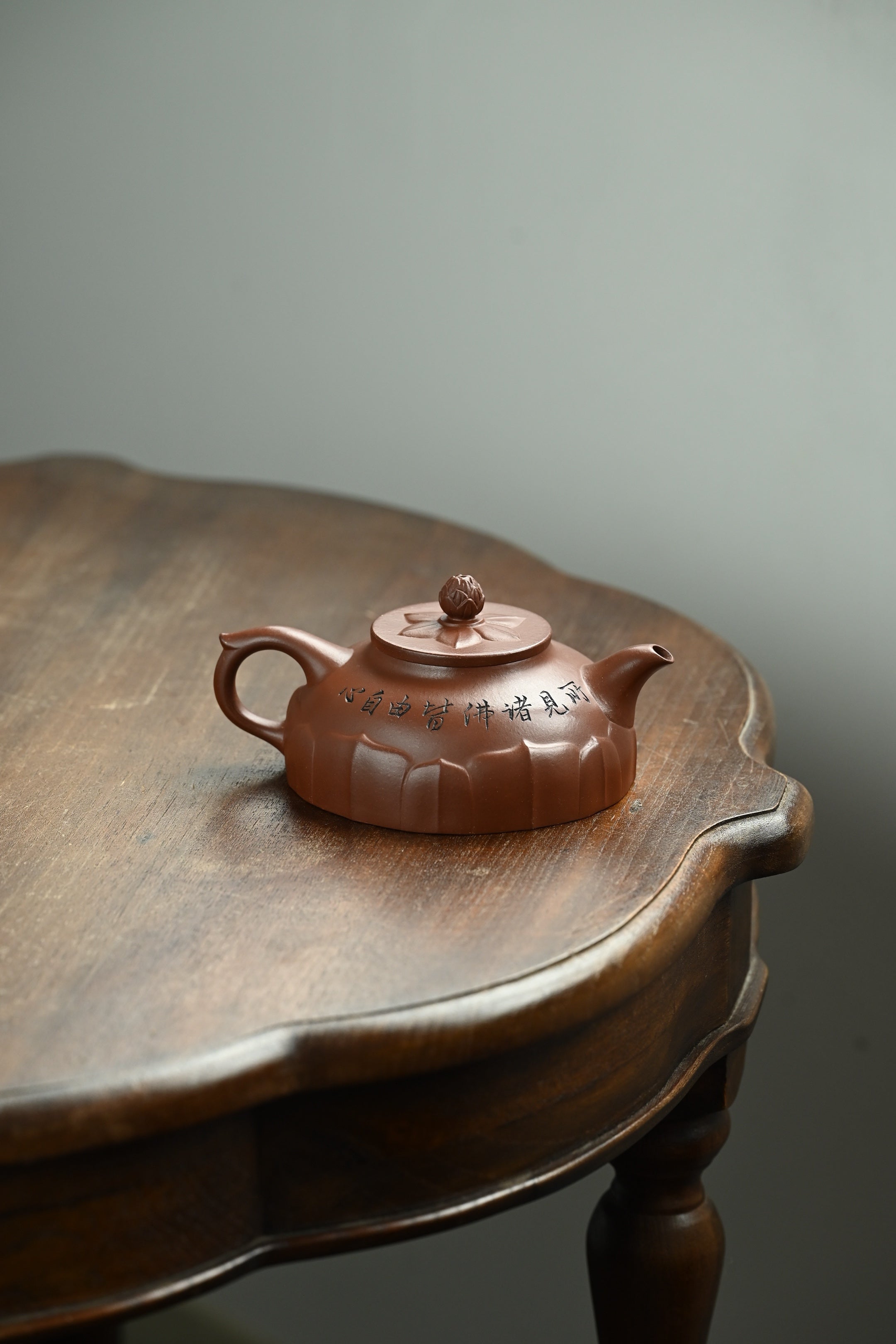 禅莲套组·全手工 高工蒋锡坤作品 /容量300cc/底槽清