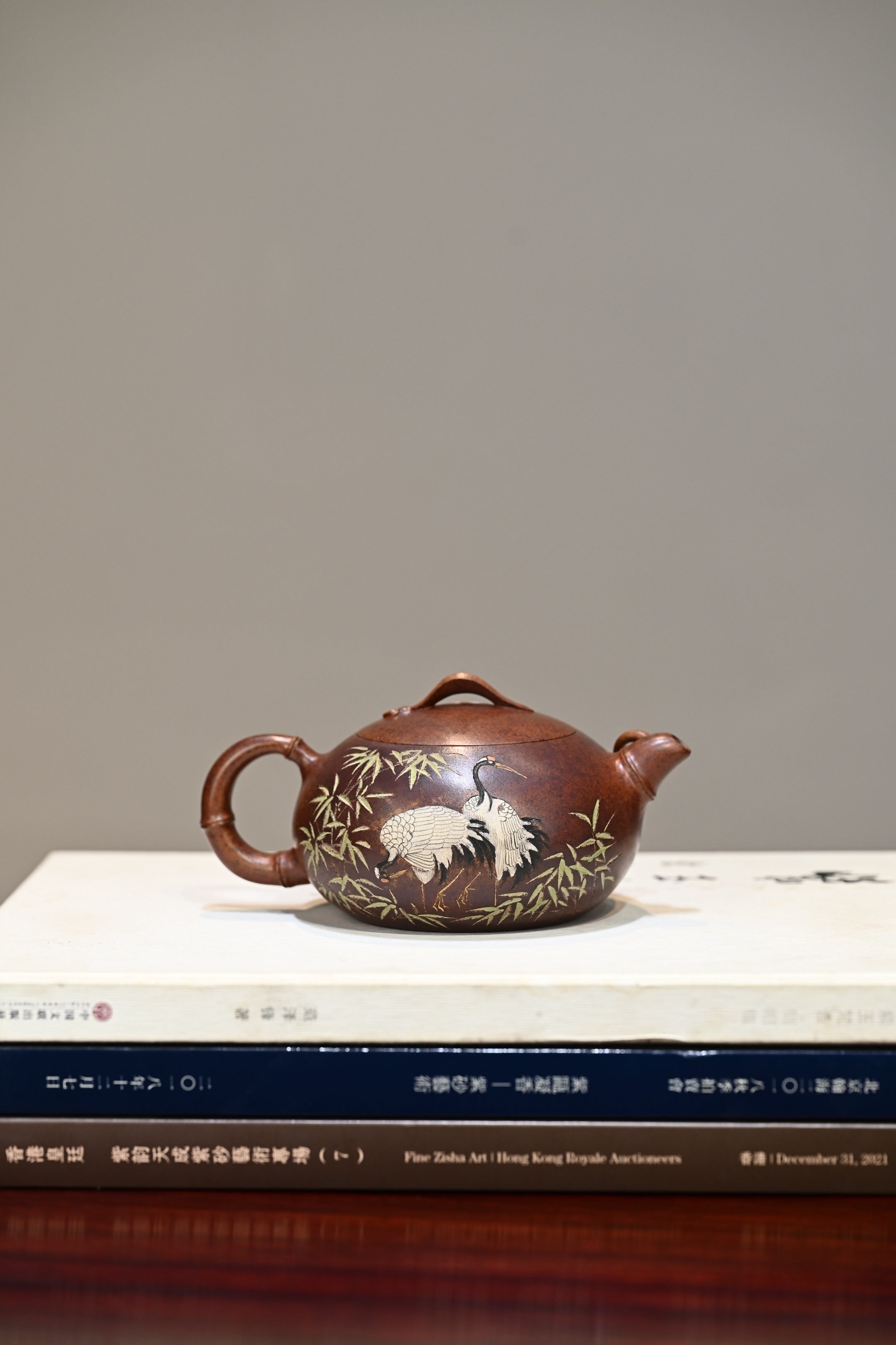 清风竹影·全手工 /高工蒋锡坤作品 /容量300cc/底槽清柴烧