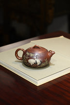 清风竹影·全手工 /高工蒋锡坤作品 /容量300cc/底槽清柴烧