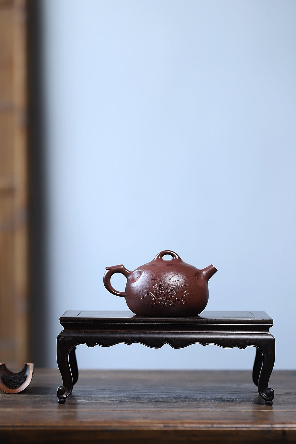 紫砂界金字塔尖·非遗功勋国大师 邱玉林｜殿堂级顶奢潜力臻品《称心如意壶》原矿极品老料底槽清·280cc