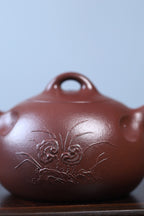 紫砂界金字塔尖·非遗功勋国大师 邱玉林｜殿堂级顶奢潜力臻品《称心如意壶》原矿极品老料底槽清·280cc