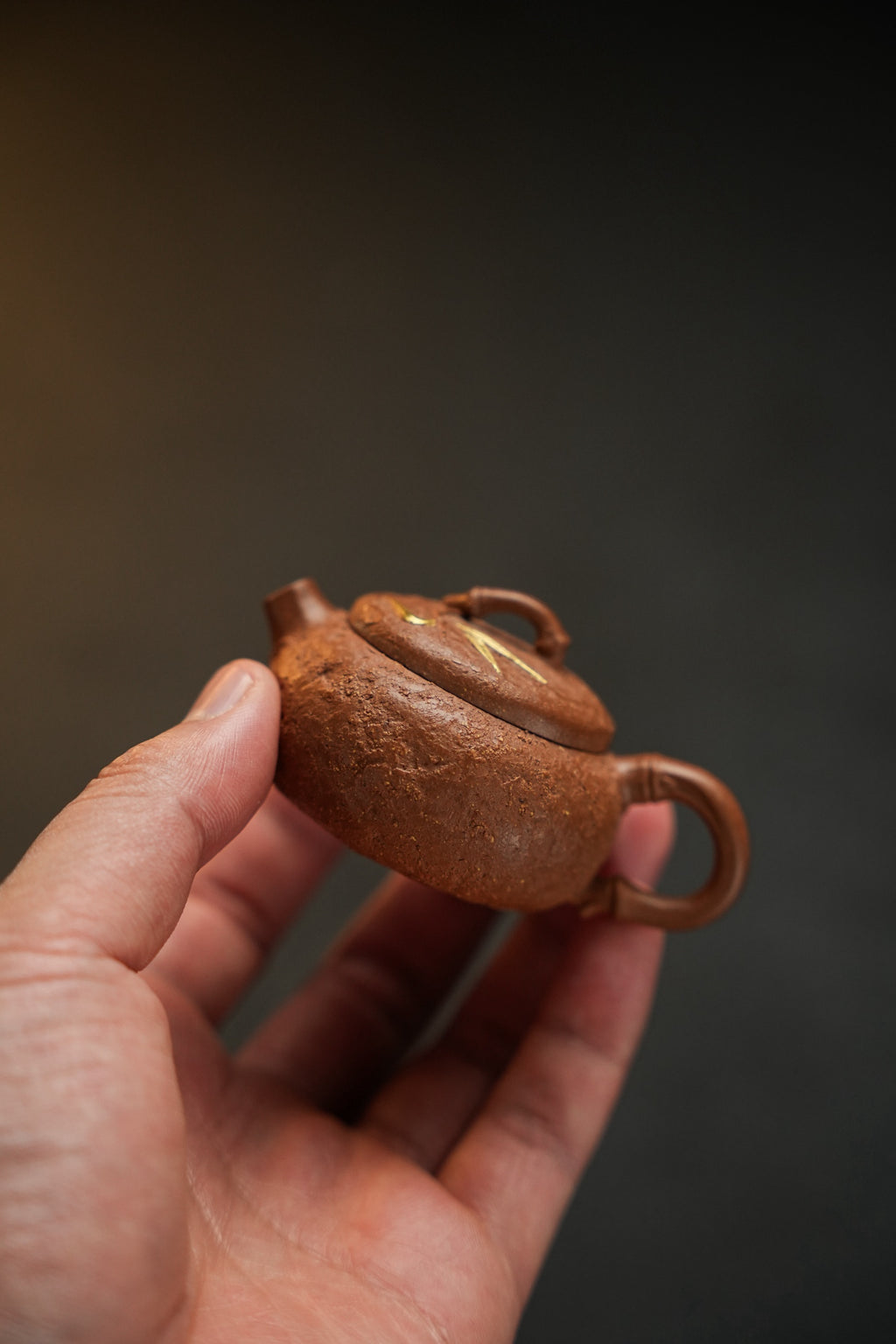 观竹·小供春·描金·50cc 极品黄降坡 质感十足