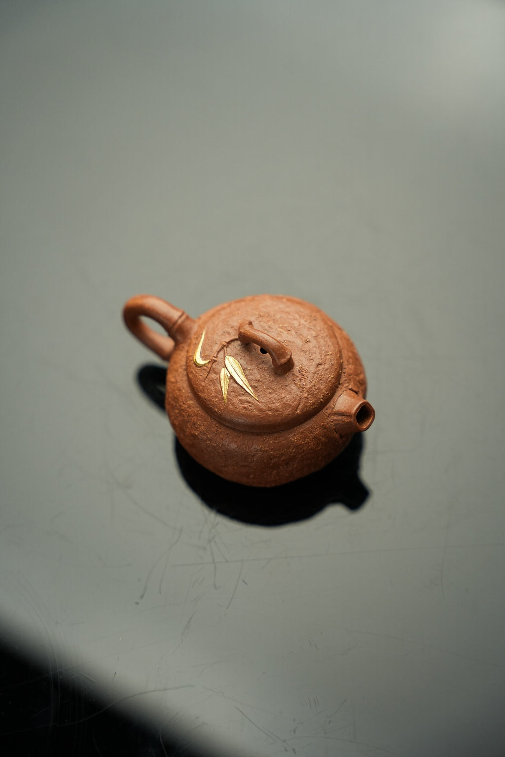 观竹·小供春·描金·50cc 极品黄降坡 质感十足
