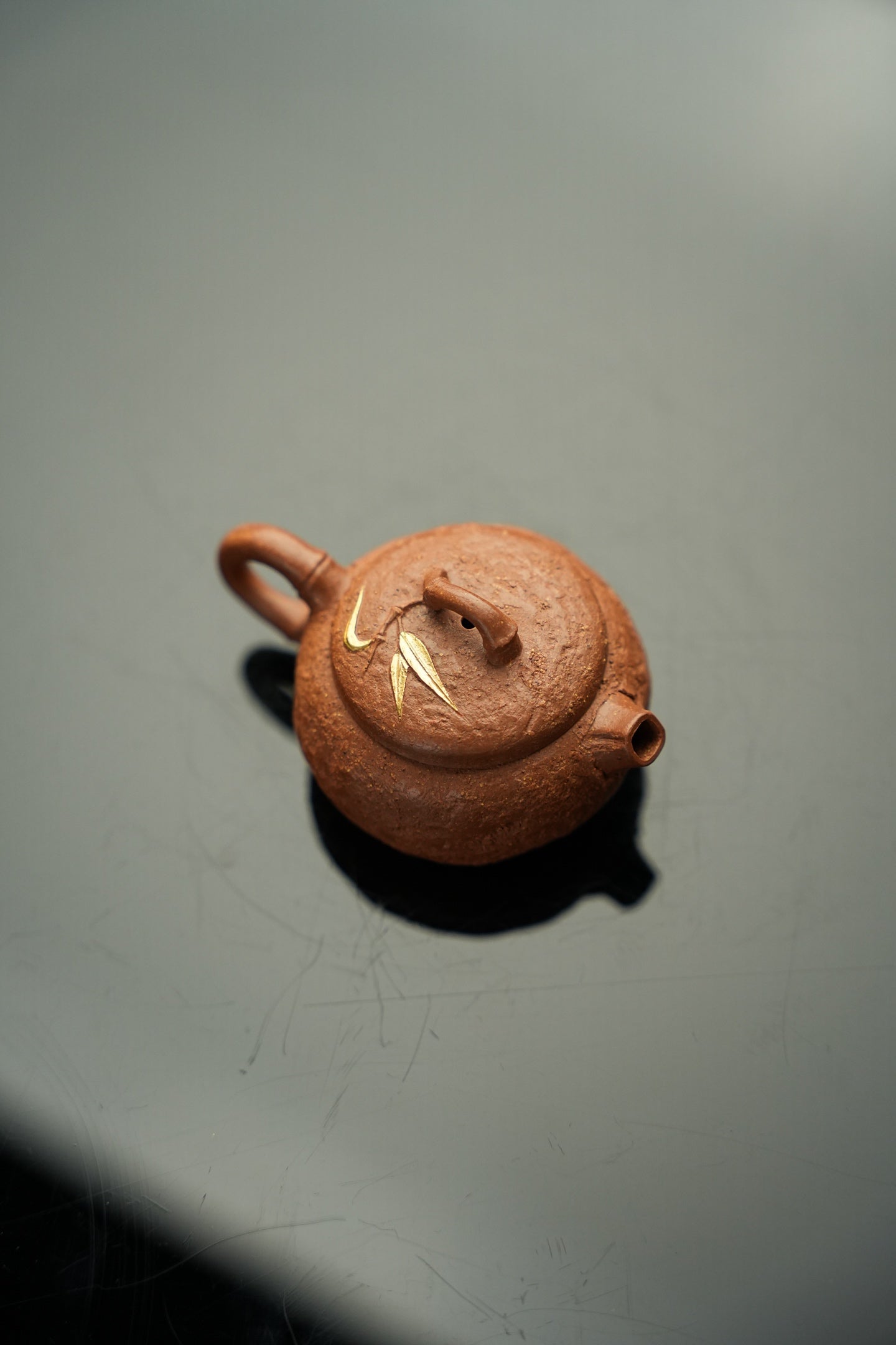 观竹·小供春·描金·50cc 极品黄降坡 质感十足