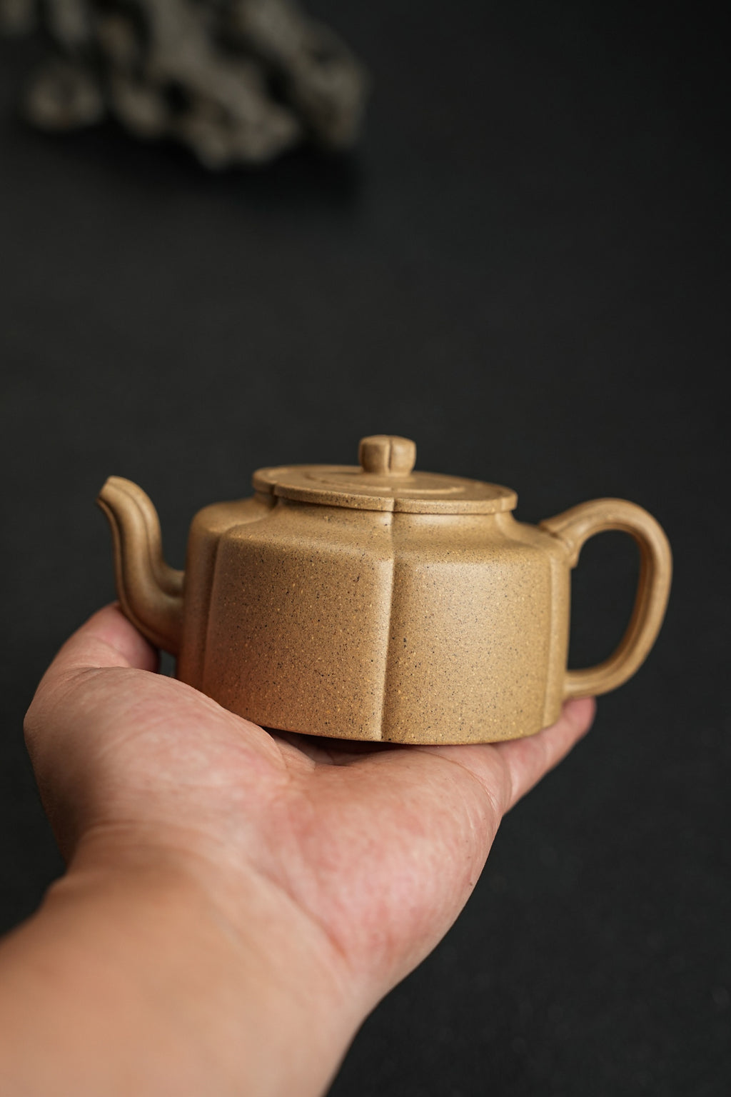 梅花周盘·慕古把玩·200cc 极品沉香段 质感润泽