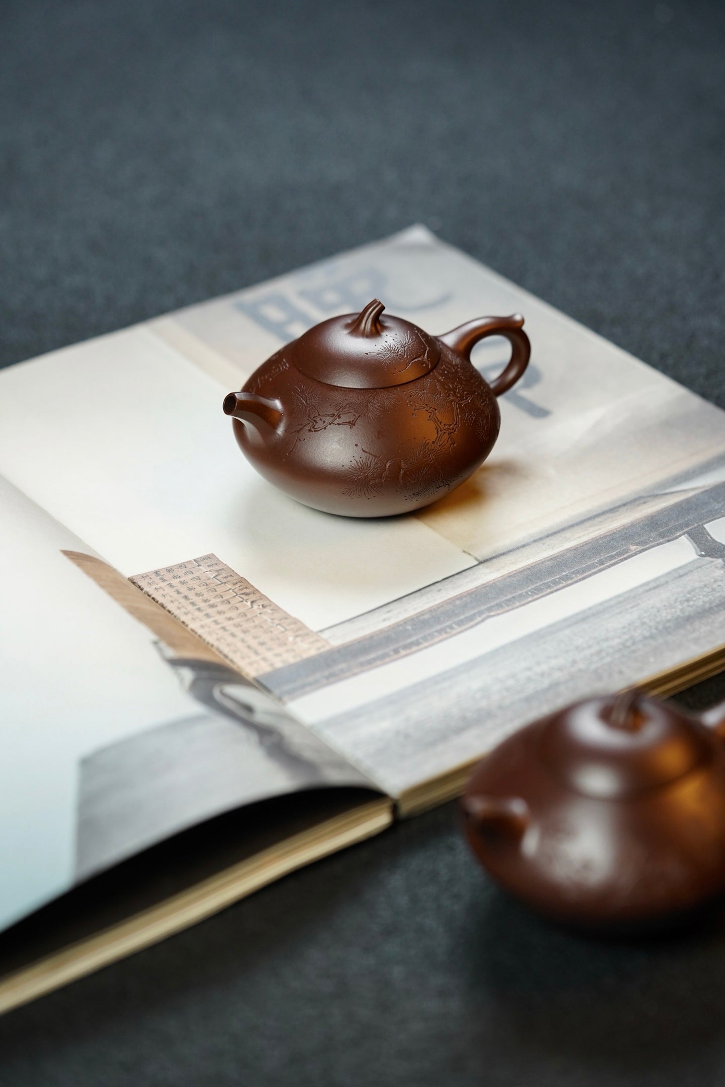 甜瓜茄段·小精品·110cc 极品老紫泥料 慕古润泽