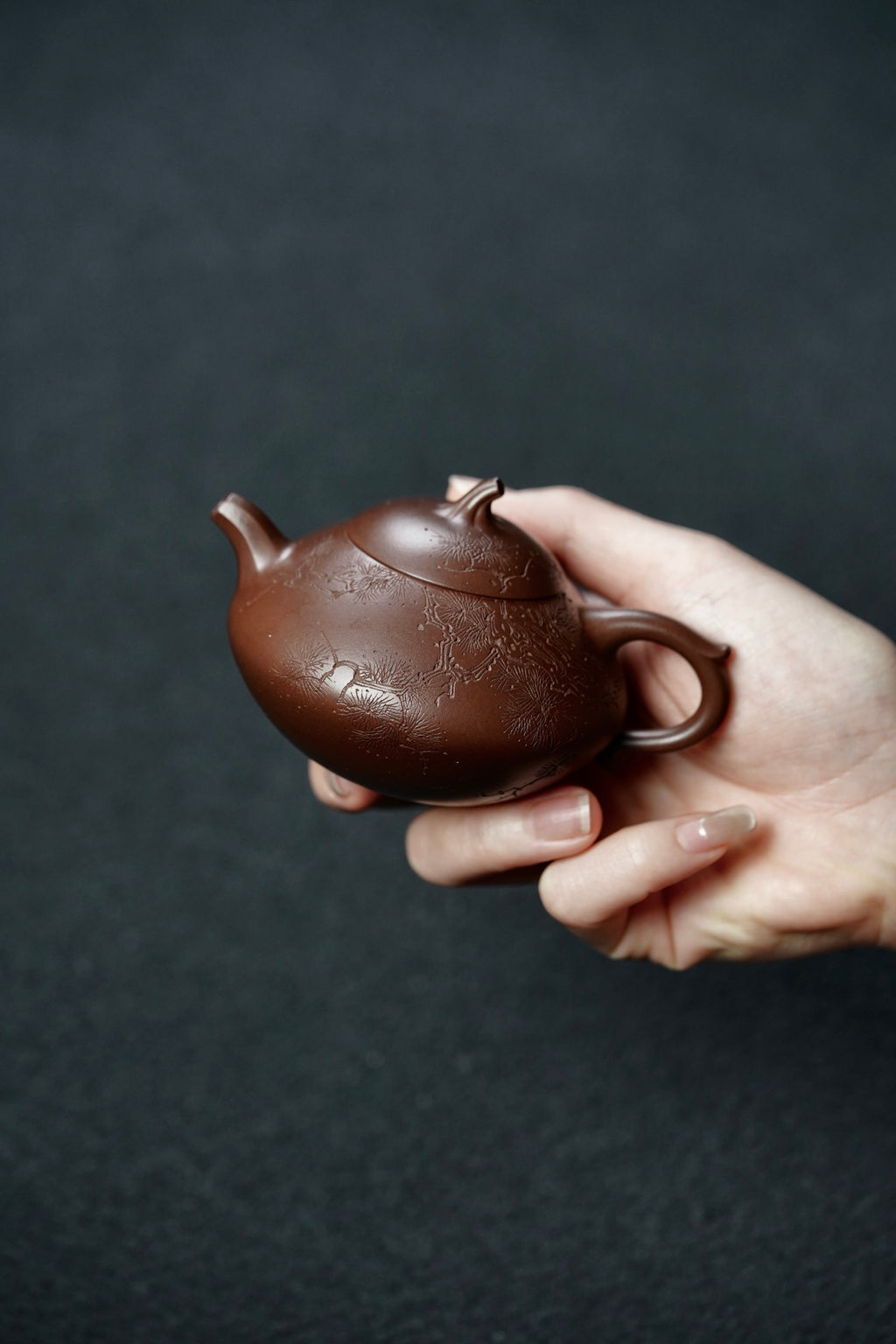 甜瓜茄段·小精品·110cc 极品老紫泥料 慕古润泽