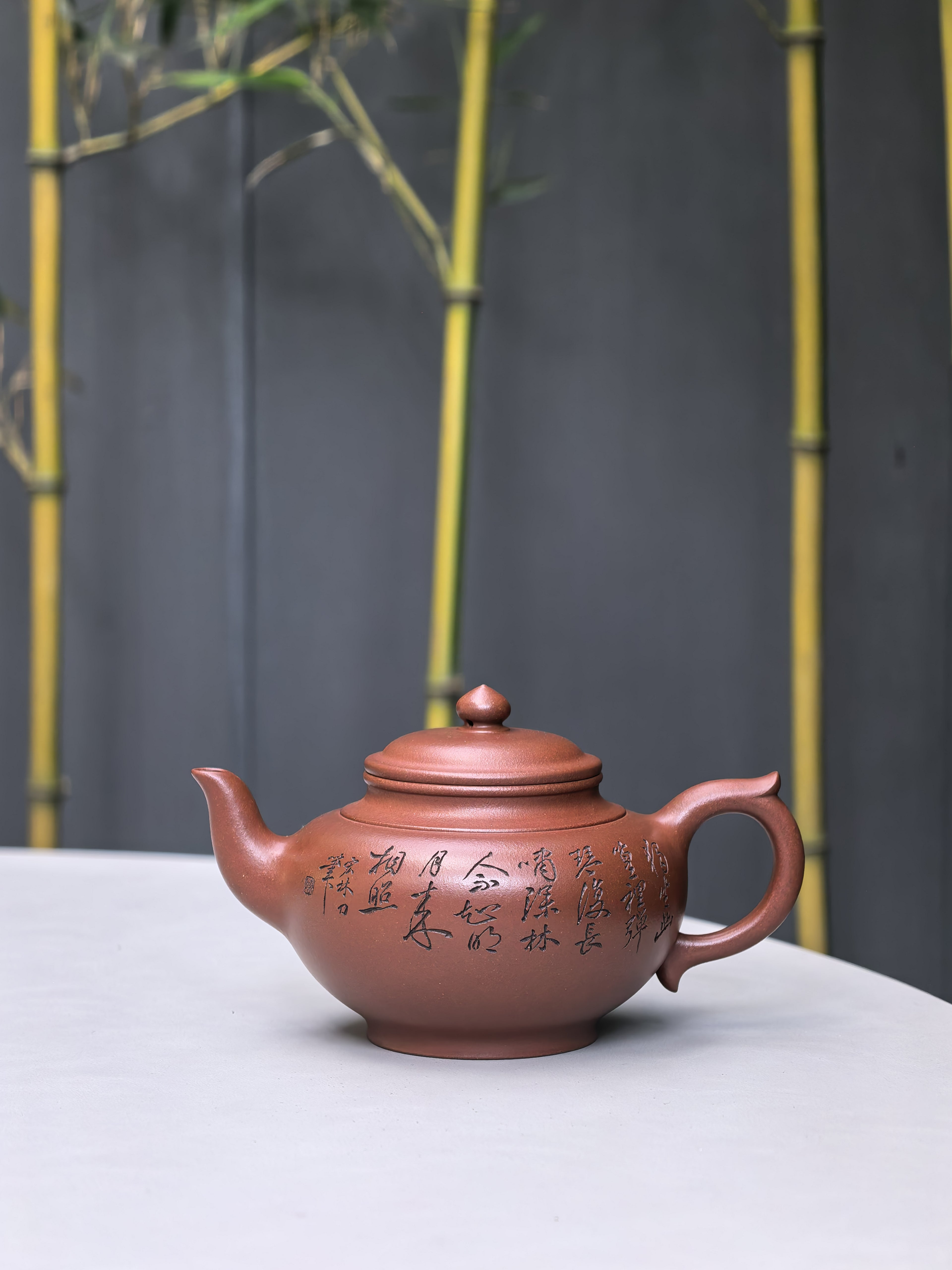 宏林山水·礼藏天下｜陈宏林大师传世巅峰臻品【笑樱壶】原矿极品底槽清·420cc