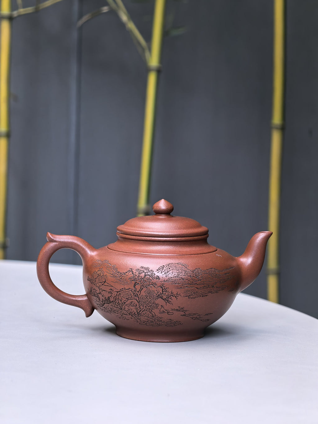 宏林山水·礼藏天下｜陈宏林大师传世巅峰臻品【笑樱壶】原矿极品底槽清·420cc