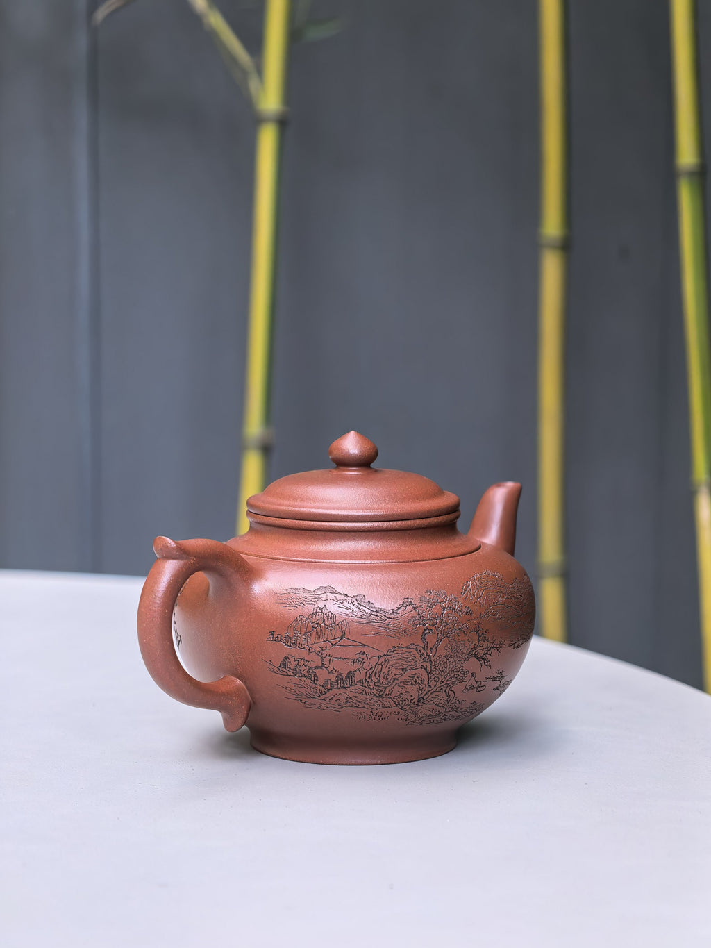 宏林山水·礼藏天下｜陈宏林大师传世巅峰臻品【笑樱壶】原矿极品底槽清·420cc