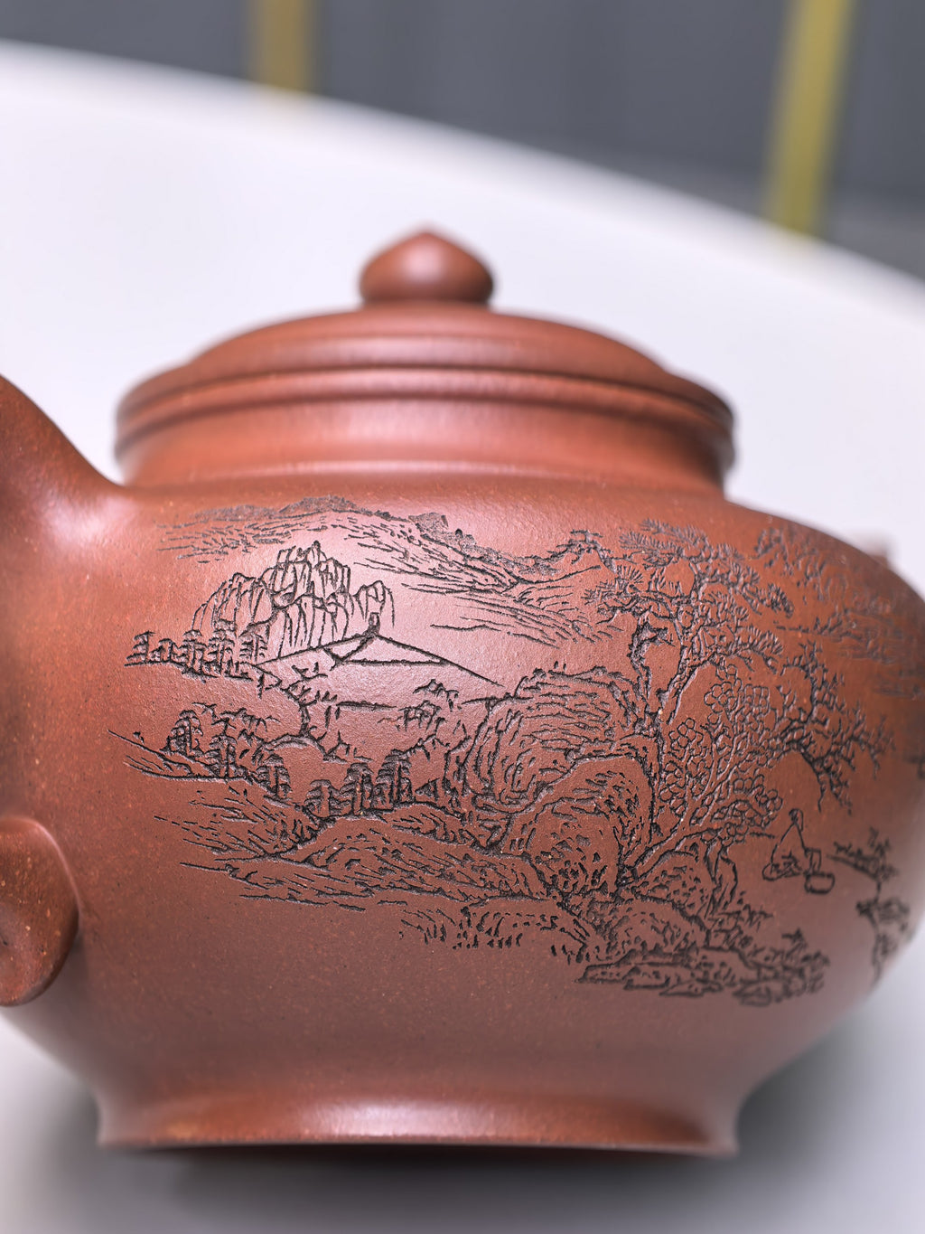 宏林山水·礼藏天下｜陈宏林大师传世巅峰臻品【笑樱壶】原矿极品底槽清·420cc