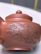 宏林山水·礼藏天下｜陈宏林大师传世巅峰臻品【笑樱壶】原矿极品底槽清·420cc