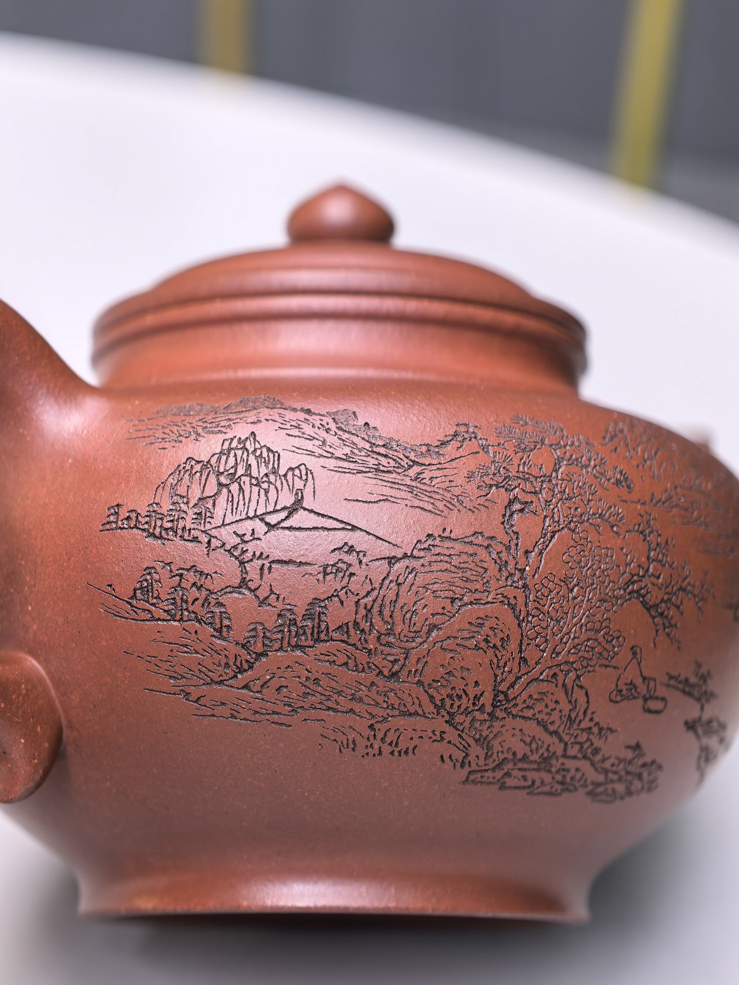宏林山水·礼藏天下｜陈宏林大师传世巅峰臻品【笑樱壶】原矿极品底槽清·420cc