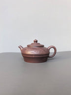 程辉大师紫砂界的功勋级领军人物·精品佳作《竹韵壶》原矿极品乾隆青灰段·260cc