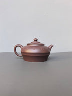 程辉大师紫砂界的功勋级领军人物·精品佳作《竹韵壶》原矿极品乾隆青灰段·260cc