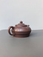 程辉大师紫砂界的功勋级领军人物·精品佳作《竹韵壶》原矿极品乾隆青灰段·260cc