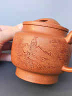 程辉大师 紫砂界的功勋级领军人物·精品佳作《牛盖德钟壶》原矿极品老段泥·450cc
