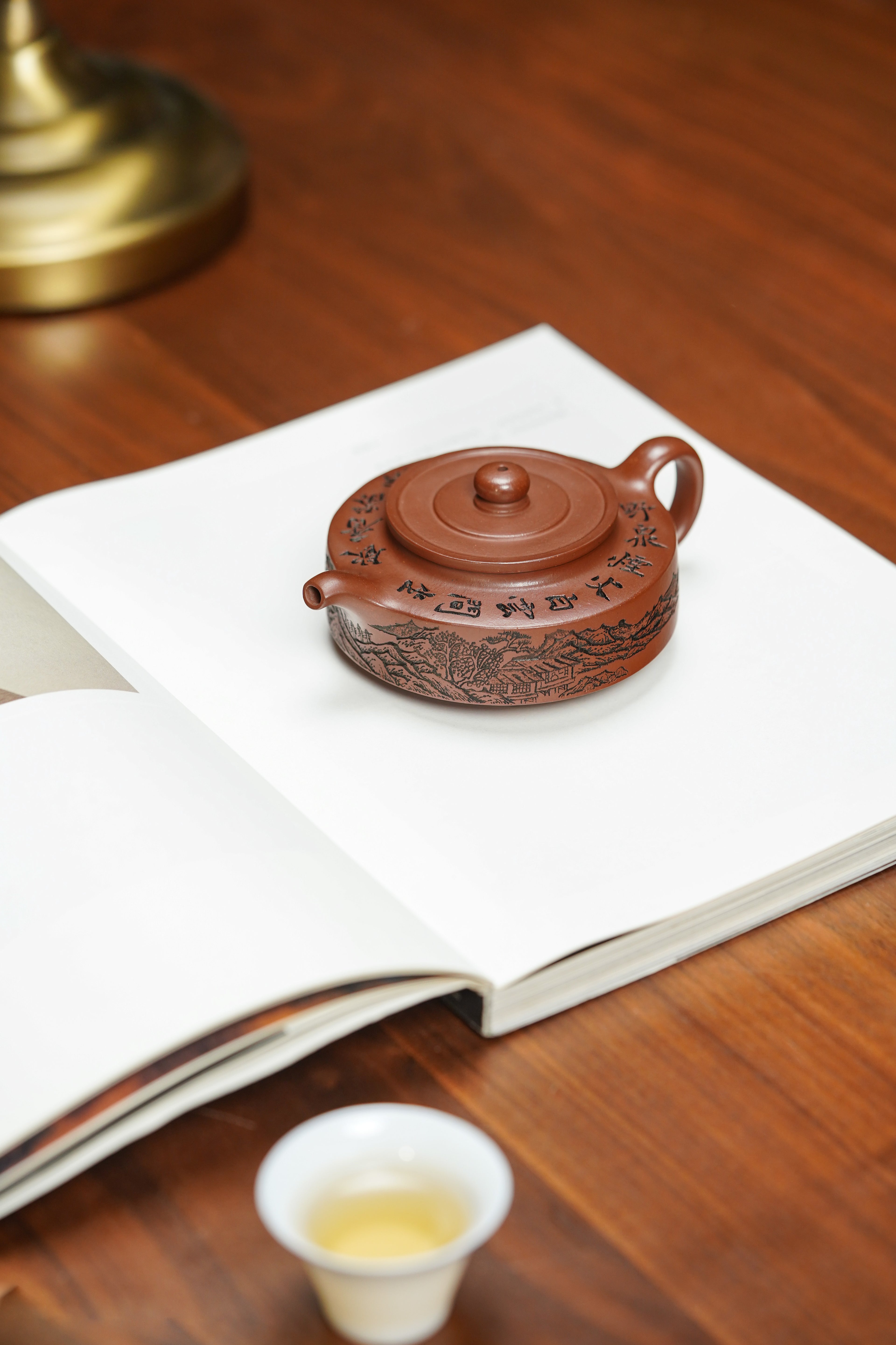 国大师李昌鸿·臻品福利🧧紫砂泰斗顾景舟传承·双国大师之作【周盘壶】原矿优质陈腐清水泥·125cc