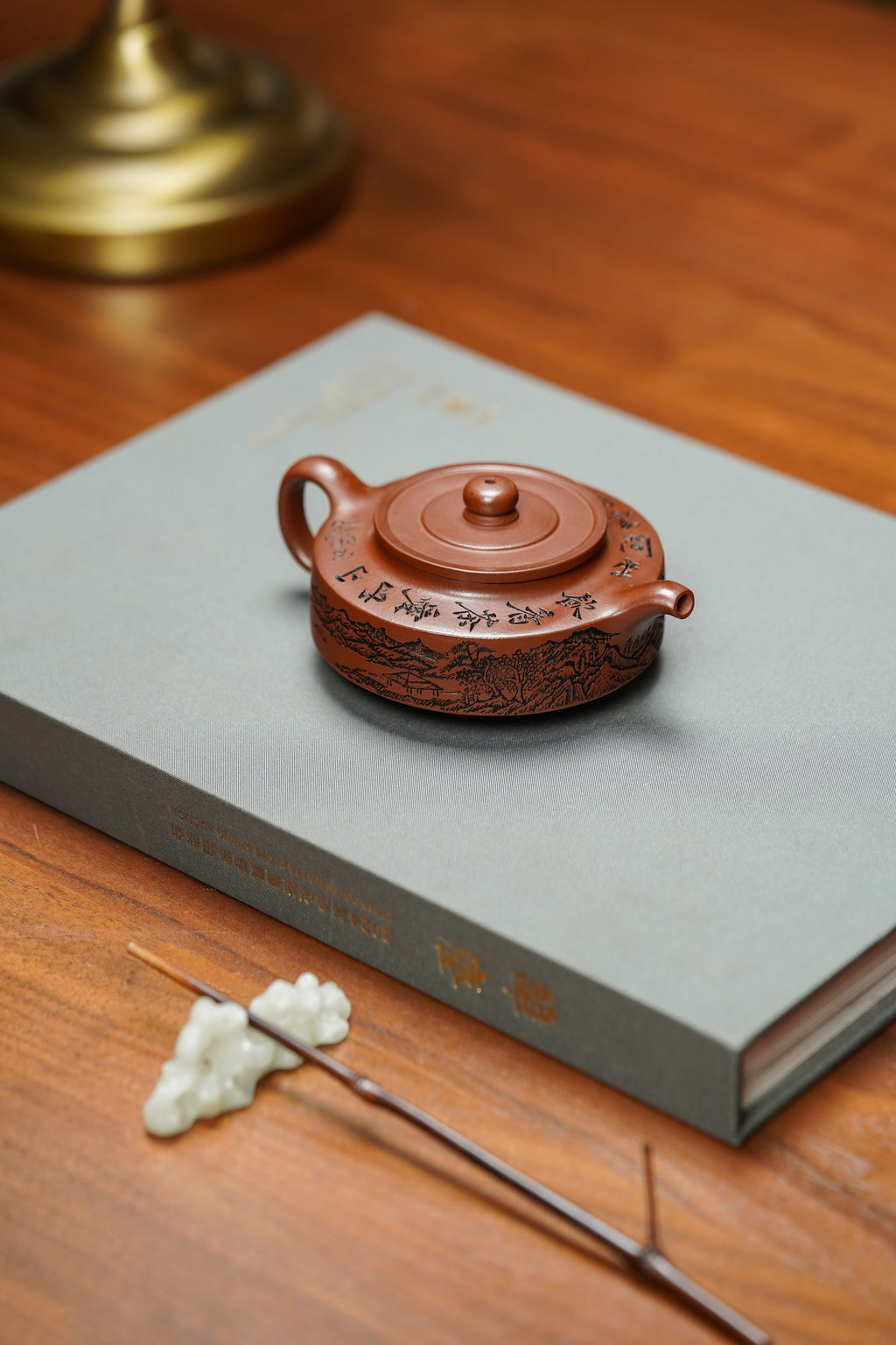 国大师李昌鸿·臻品福利🧧紫砂泰斗顾景舟传承·双国大师之作【周盘壶】原矿优质陈腐清水泥·125cc