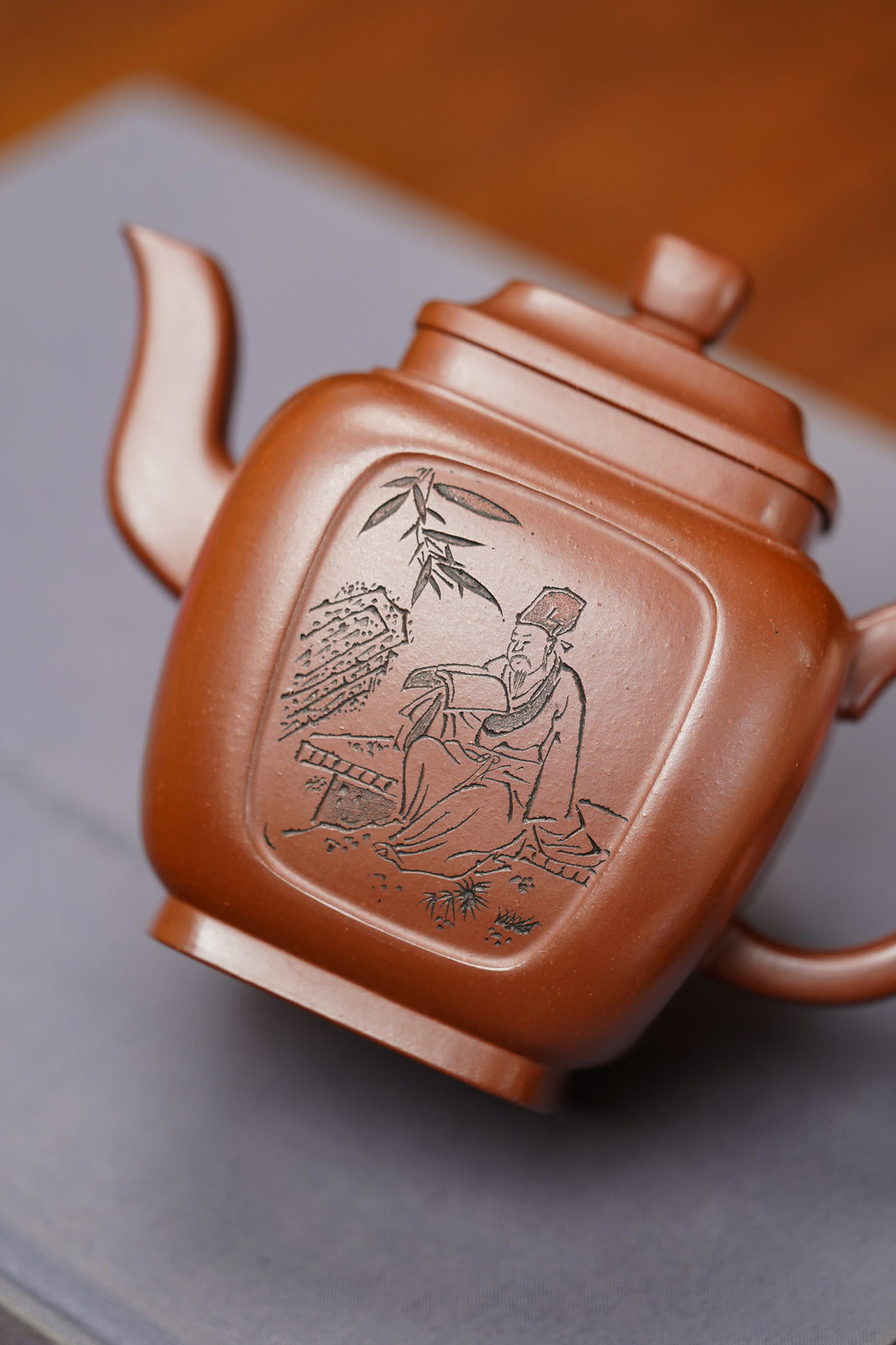 国大师李昌鸿·臻品福利🧧紫砂泰斗顾景舟传承·双国大师之作【华蕴壶】原矿优质清水泥·400cc